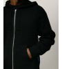 Свитер Stussy Textured Zip Hooded Sweater Black