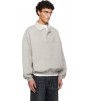 Поло Fear Of God Essentials Gray Holiday Embroidered Classic Polo