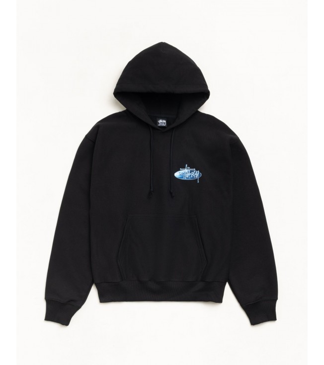 Худи Stussy Wave Oval Hoodie Black