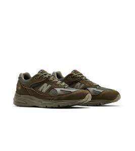 New Balance 991v2 MiUK Stone Island Ghost Pack Green - Фото №2