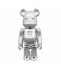 Bearbrick x atmos x LYFT 100% & 400% Set Chrome