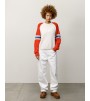 Свитер Stussy Stripe Raglan Crew Red