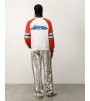 Свитер Stussy Stripe Raglan Crew Red