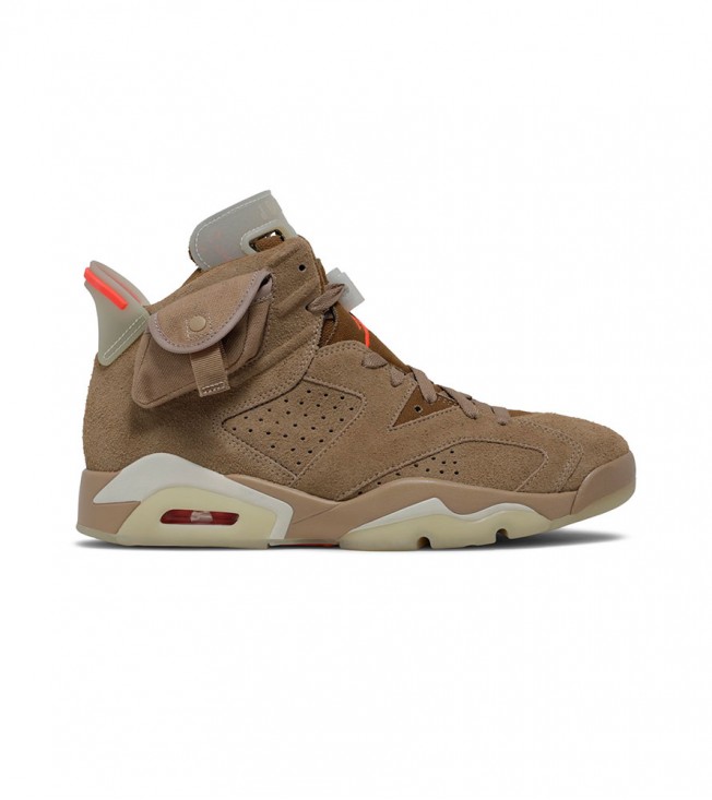Кроссовки Jordan 6 Retro Travis Scott British Khaki