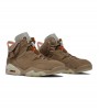 Кроссовки Jordan 6 Retro Travis Scott British Khaki
