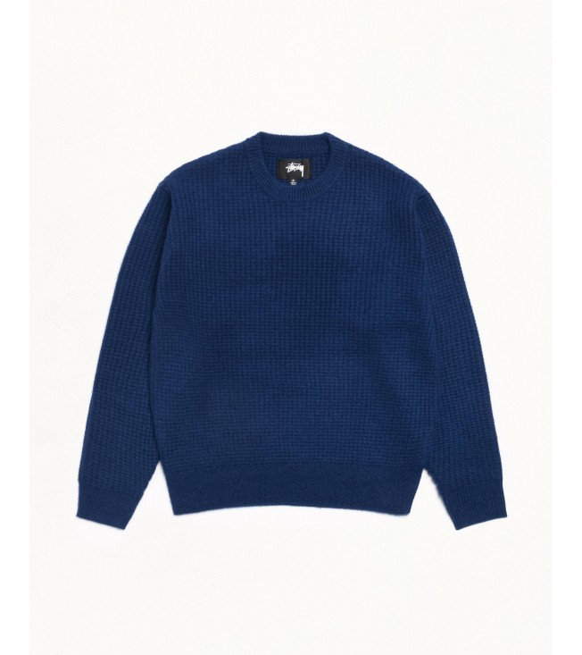 Свитер Stussy Waffle Cashmere Sweater Navy