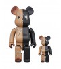 Bearbrick Miharayasuhiro 100% & 400% Set Black/Brown