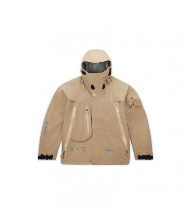 Куртка OFF-WHITE x Nike 007 Gore-Tex Jacket Beige