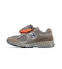 New Balance 2002R Grey Brown Pouch