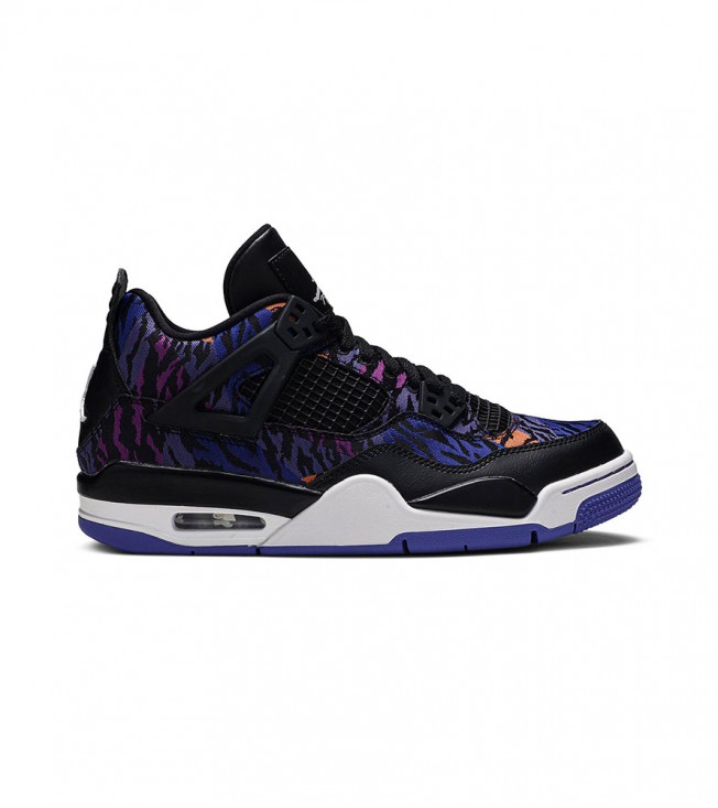 Кроссовки Jordan 4 Retro Black Rush Violet (GS)