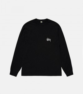 Stussy Basic Ls Tee Black - Фото №2