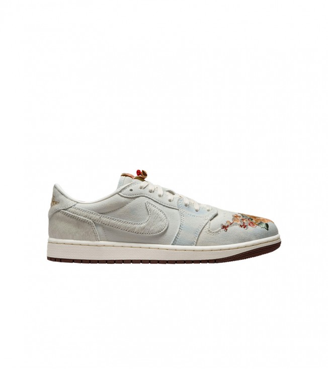 Jordan 1 Retro Low OG Football Grey Sail Light Chocolate