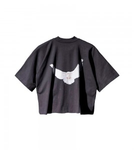 Футболка Yeezy Gap Engineered by Balenciaga No Seam Tee Black - Фото №2