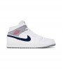 Jordan 1 Mid Paris White