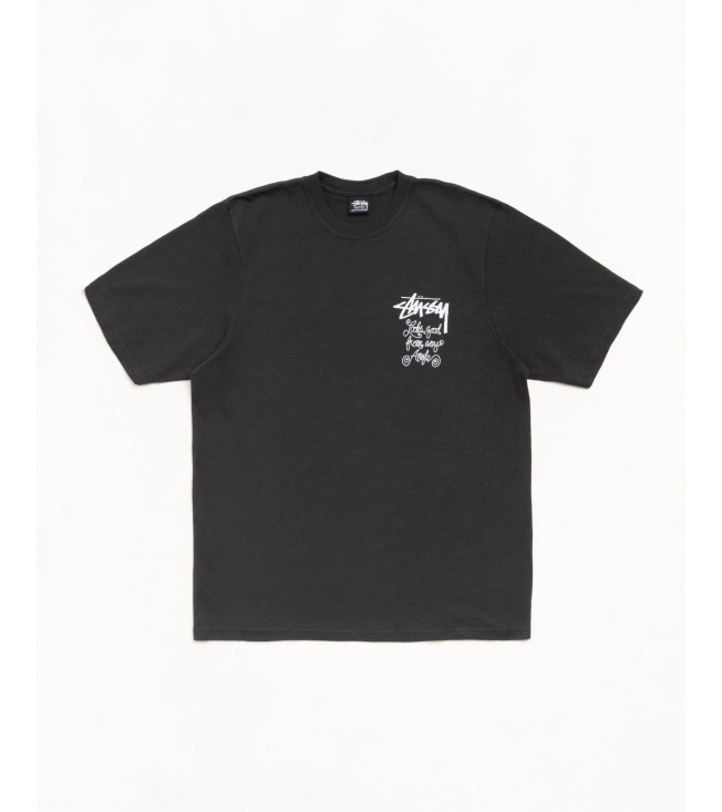 Футболка Stussy Any Angle Tee Pigment Dyed Faded Black