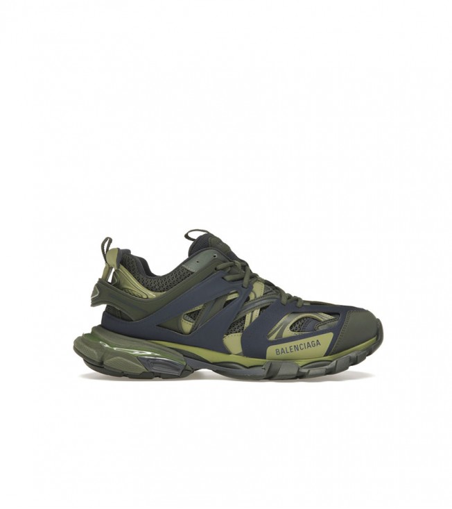 Balenciaga Track Green Navy Yellow
