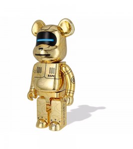 Bearbrick x BAPE x Hajime Sorayama Baby Milo 1000% Gold - ???? ?20
