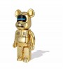 Bearbrick x BAPE x Hajime Sorayama Baby Milo 1000% Gold