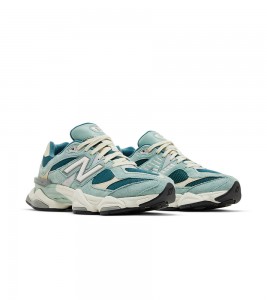 New Balance 9060 Green Cream - Фото №2