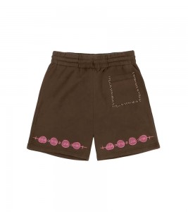 Шорты Travis Scott Sun Shorts Brown - Фото №2