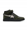 Кроссовки A Bathing Ape Block Sta Hi Dark Grey Light Grey