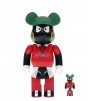 Bearbrick Marvin The Martian 100% & 400% Set Black/Red