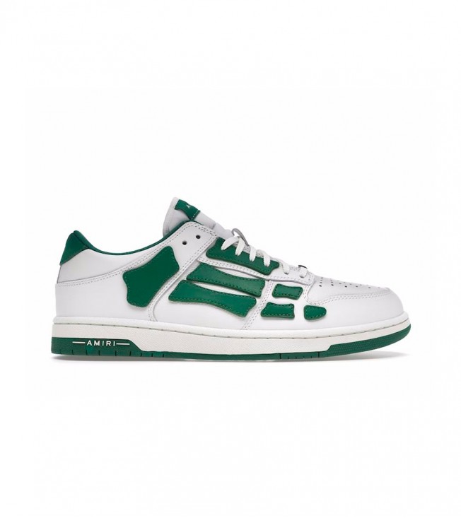 AMIRI Skel Top Low White Green