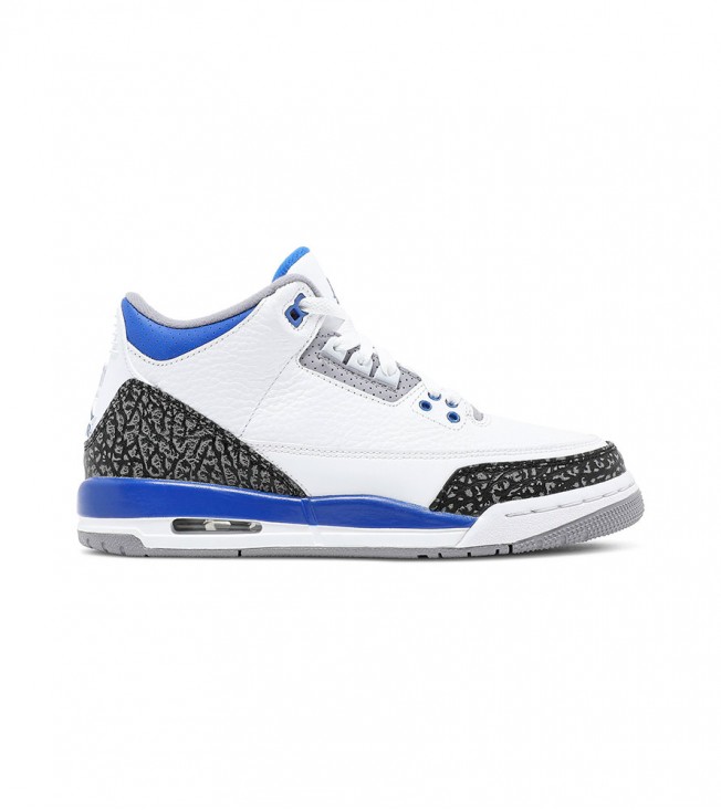 Кроссовки Jordan 3 Retro Racer Blue (GS)