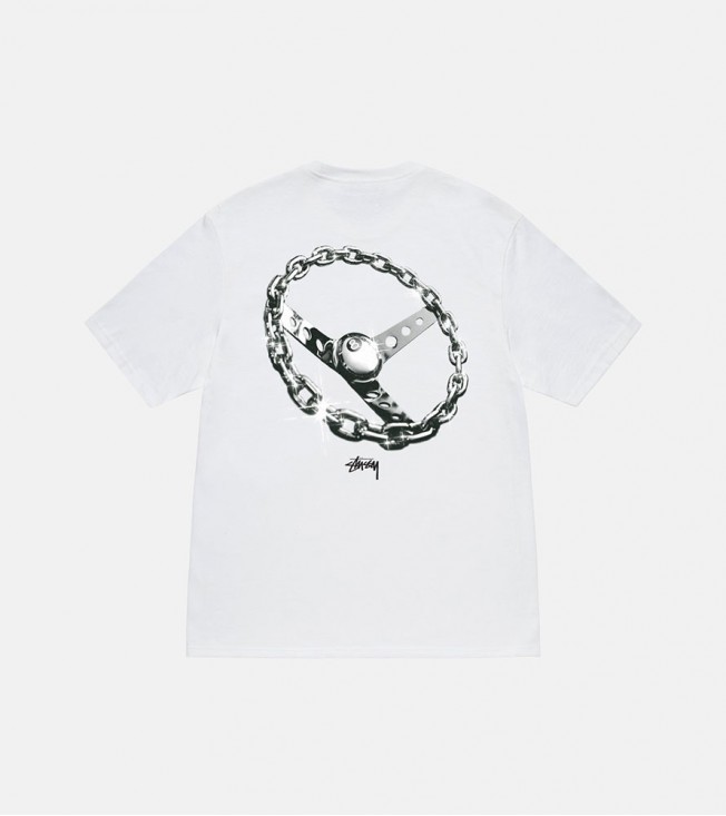 Stussy Chain-link Tee White