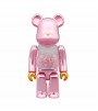 Bearbrick 2G Exclusive 100% & 400% Set Pink Gold Chrome Ver