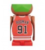 Bearbrick Dennis Rodman (Chicago Bulls) 100% & 400% Set