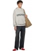 Худи Fear Of God Essentials Gray Holiday Heavy Fleece 90s Hoodie