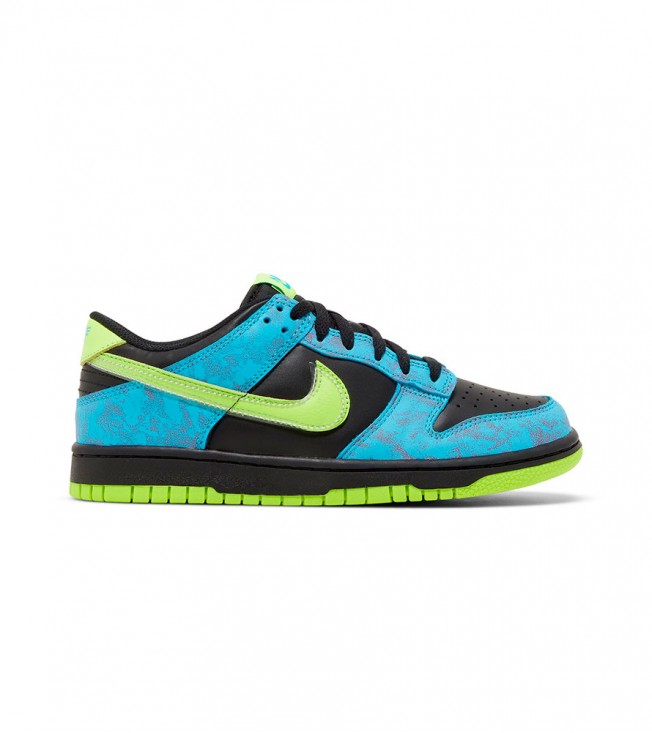 Nike Dunk Low SE Acid Wash Baltic Blue Volt (GS)