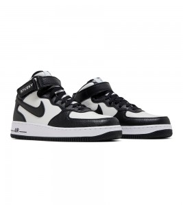 Nike Air Force 1 Mid Stussy Light Bone Black - ???? ?20