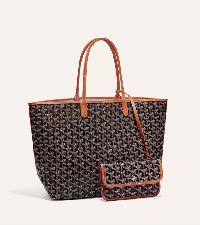 Сумка Goyard Saint Louis PM Bag Black & Tan