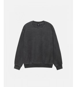 Stussy Buana Crew Pigment Dyed Black - Фото №2