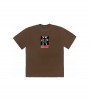 Travis Scott Blackout Tee Brown