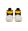 Кроссовки Air Jordan 1 Mid Laser Orange Black WMNS