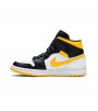 Кроссовки Air Jordan 1 Mid Laser Orange Black WMNS