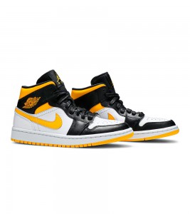 Кроссовки Air Jordan 1 Mid Laser Orange Black WMNS - ???? ?20