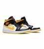 Кроссовки Air Jordan 1 Mid Laser Orange Black WMNS