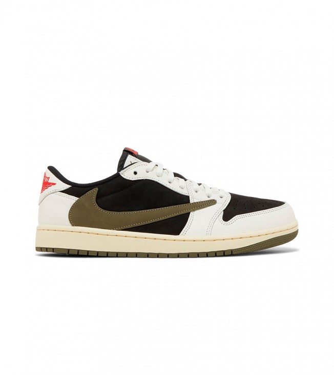 Jordan 1 Retro Low OG SP Travis Scott Olive WMNS