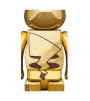 Bearbrick Pikachu 100% & 400% Set Gold Chrome Ver.