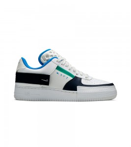 Nike Air Force 1 Type White Obsidian