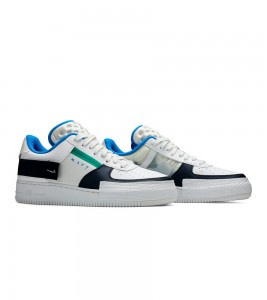 Nike Air Force 1 Type White Obsidian - Фото №2