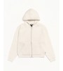 Свитер Stussy Waffle Cashmere Zip Hood Sweater Ivory