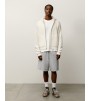 Свитер Stussy Waffle Cashmere Zip Hood Sweater Ivory