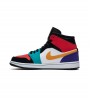 Кроссовки Air Jordan 1 Mid Bred Multi-Color