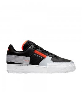 Nike Air Force 1 Type Black Crimson