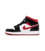 Кроссовки Jordan 1 Mid Gym Red Black White (GS)